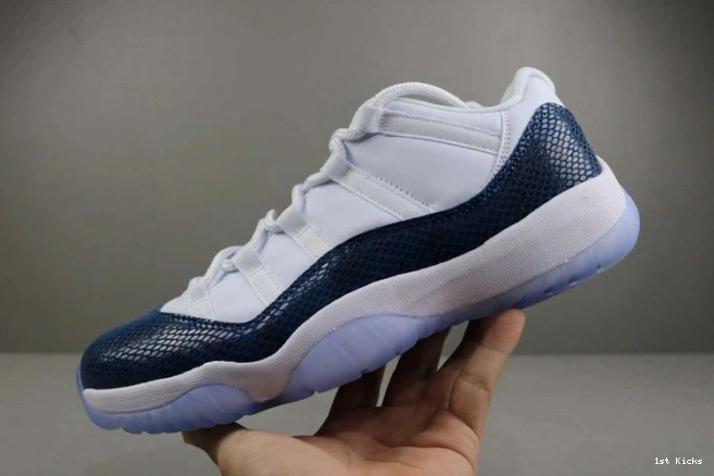 jordan ''blue cd6846- low 1766 WellDesigned 11 air snakeskin'' 1216